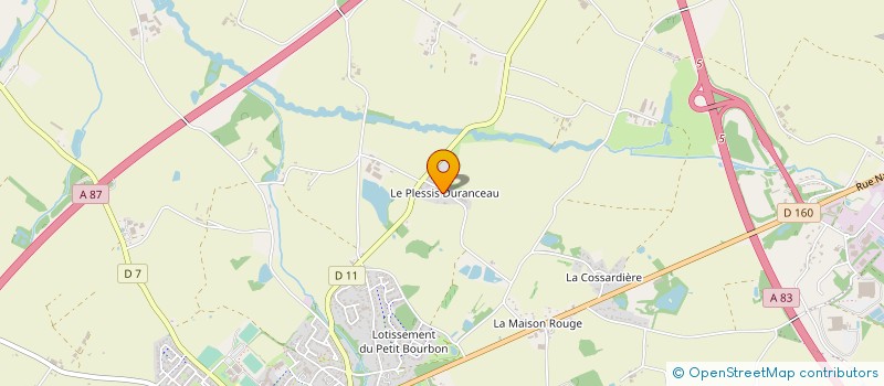 localisation de l'entreprise 387 508 708  à ANGERS