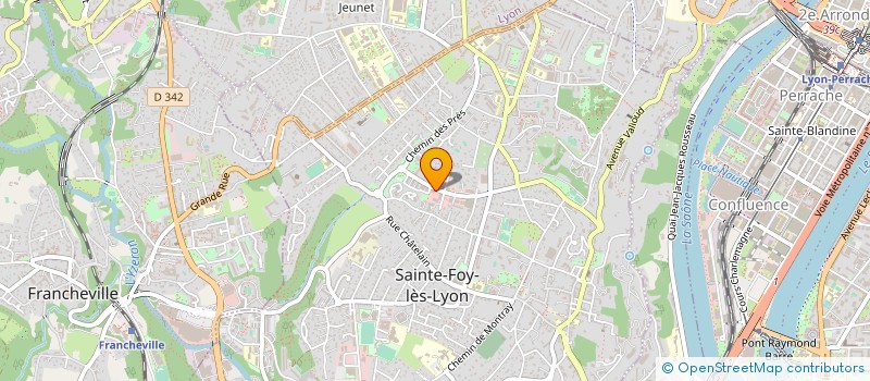 localisation de l'entreprise 387 510 159 à SAINTE-FOY-LES-LYON
