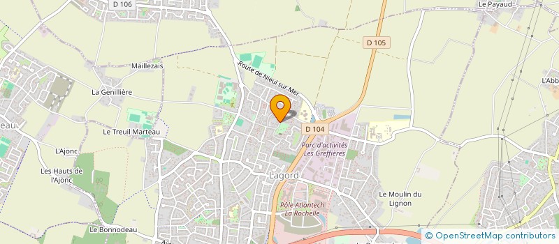 localisation de l'entreprise 387 521 123 à LAGORD