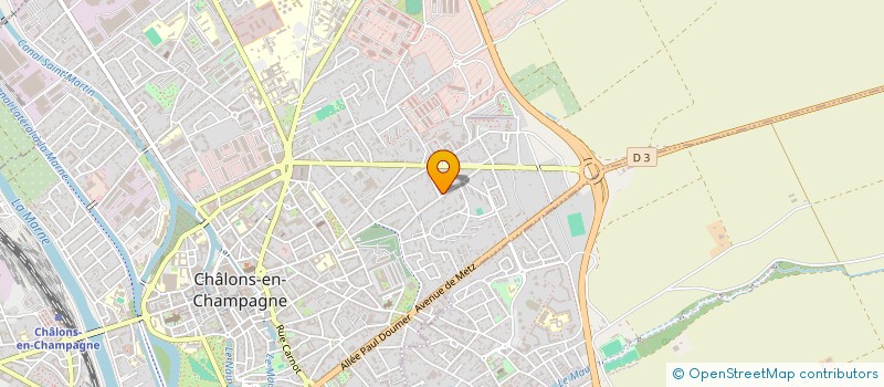 localisation de l'entreprise 387 618 978   CHALONS-EN-CHAMPAGNE