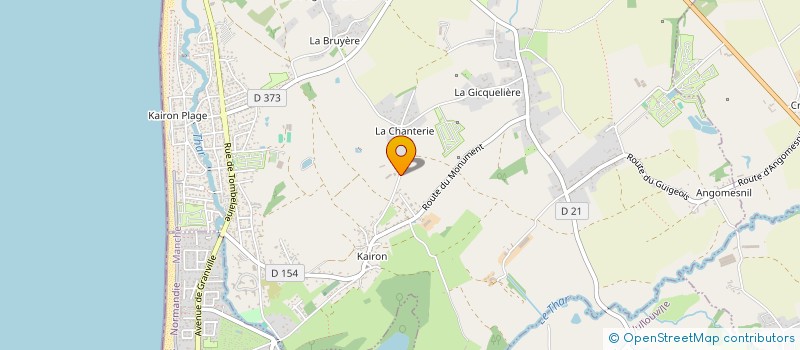 localisation de l'entreprise 387 641 780   GRANVILLE