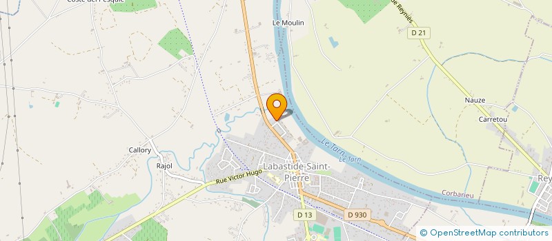 localisation de l'entreprise 387 679 665   LABASTIDE-SAINT-PIERRE