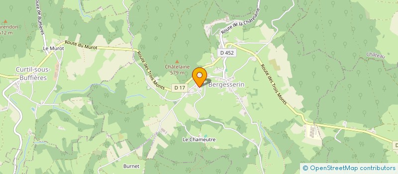 localisation de l'entreprise 387 710 130   BERGESSERIN