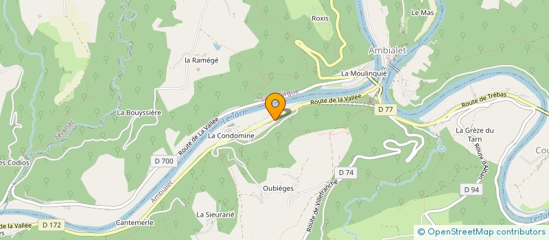 localisation de l'entreprise 387 723 059   AMBIALET