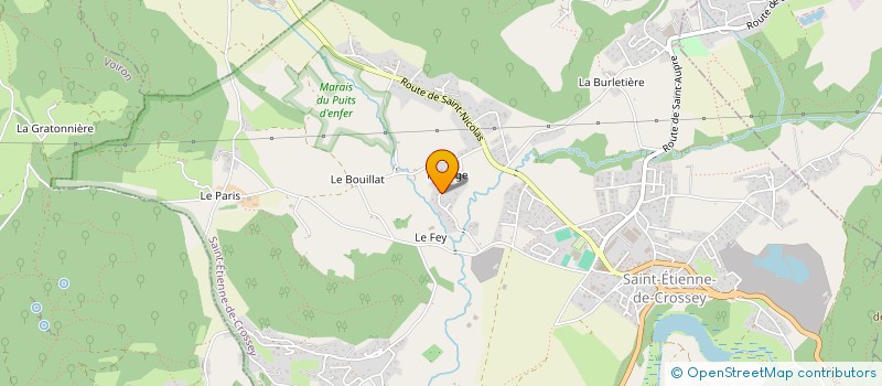 localisation de l'entreprise 387 785 983 à SAINT-ETIENNE-DE-CROSSEY