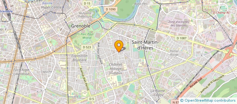 localisation de l'entreprise 387 797 392  à GRENOBLE