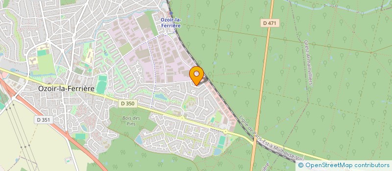 localisation de l'entreprise 387 964 935   TREILLIERES