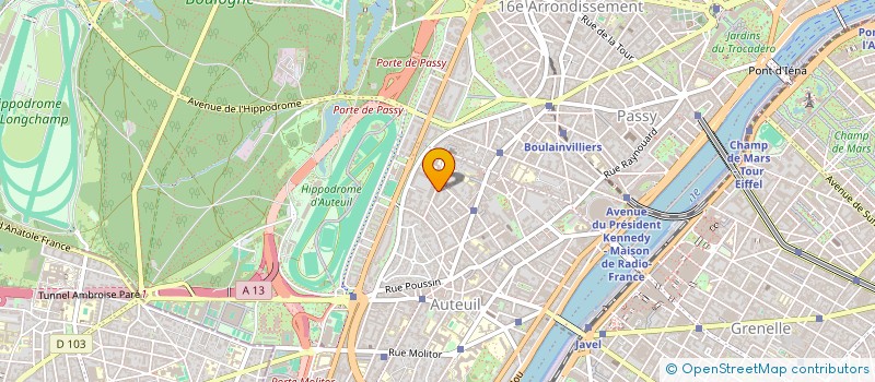 localisation de l'entreprise 387 987 704   PARIS