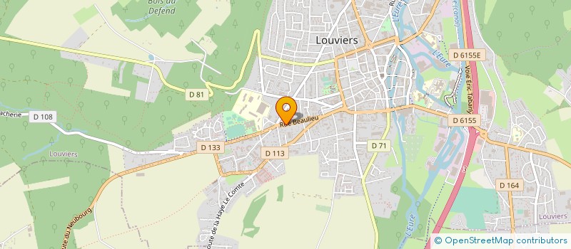 localisation de l'entreprise 388 009 813   SAINTE-COLOMBE-LA-COMMANDERIE