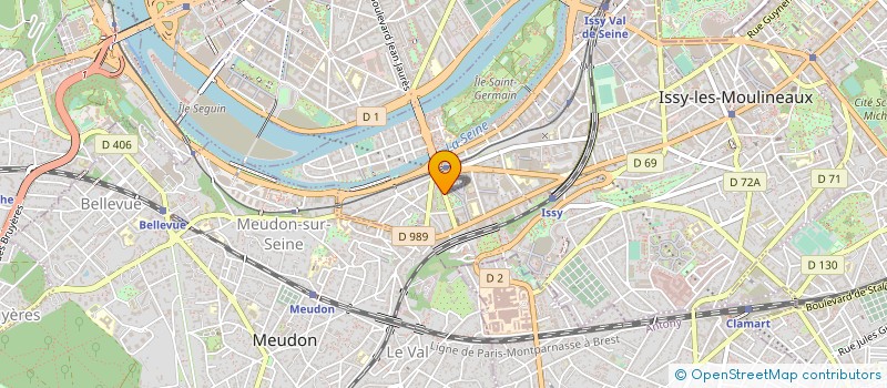 localisation de l'entreprise 388 152 266 à ISSY-LES-MOULINEAUX
