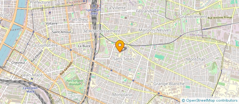 localisation de l'entreprise 388 159 626   LYON