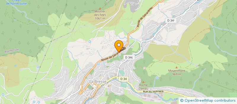 localisation de l'entreprise 388 240 723   LA BRESSE