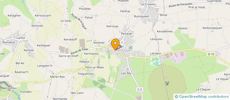 localisation de l'entreprise 388 244 964 à KERLOUAN