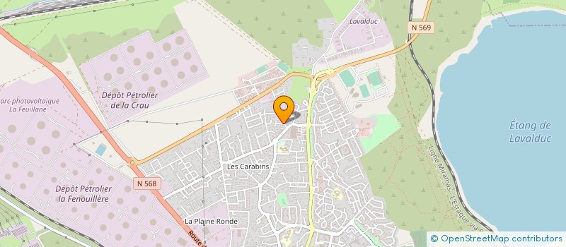localisation de l'entreprise 388 267 189 à MARTIGUES