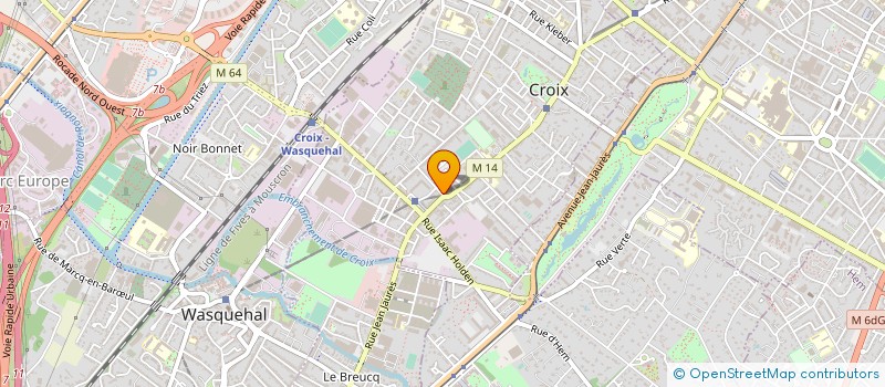 localisation de l'entreprise 388 278 632   CROIX