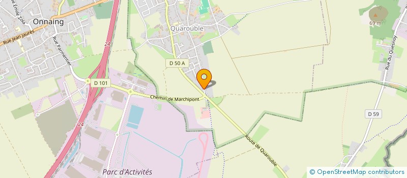 localisation de l'entreprise 388 384 430   QUAROUBLE