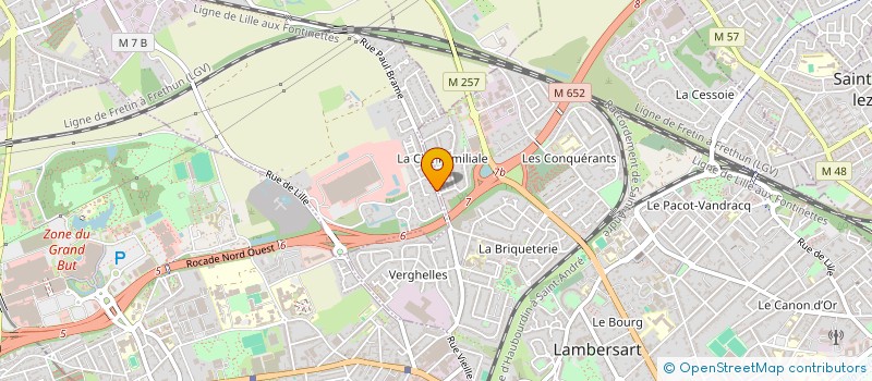 localisation de l'entreprise 388 492 233   LOMPRET