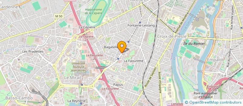localisation de l'entreprise 388 570 251 à TOULOUSE