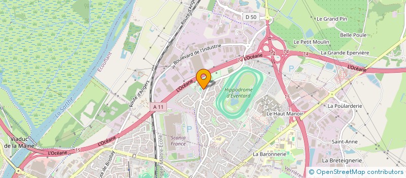 localisation de l'entreprise 388 587 537   ANGERS