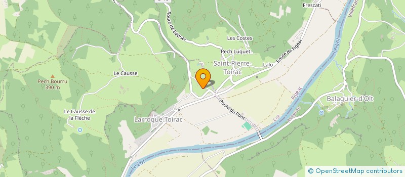 localisation de l'entreprise 388 698 094   LARROQUE-TOIRAC