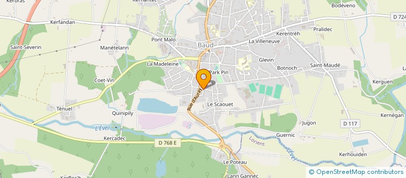 localisation de l'entreprise 388 750 101   BAUD