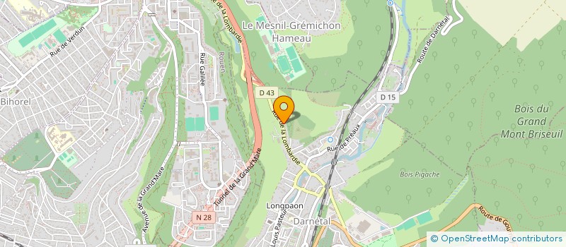 localisation de l'entreprise 388 871 824   DARNETAL