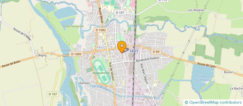 localisation de l'entreprise 388 993 768   FEURS