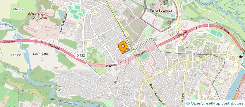 localisation de l'entreprise 389 059 643   AVRILLE