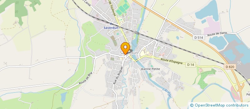 localisation de l'entreprise 389 125 121 à TOULOUSE