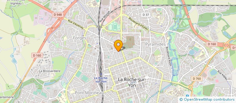localisation de l'entreprise 389 336 231 à LA ROCHE-SUR-YON
