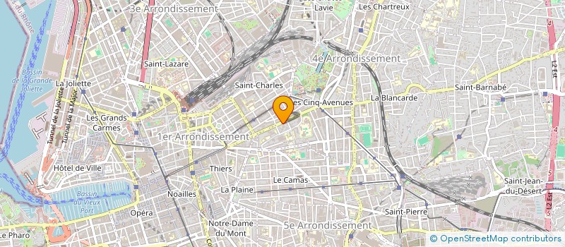 localisation de l'entreprise 389 625 336 à MARSEILLE
