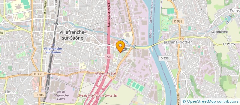 localisation de l'entreprise 389 709 569   BELLEVILLE-EN-BEAUJOLAIS