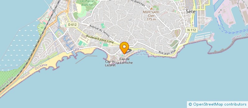localisation de l'entreprise 389 767 054  à SETE