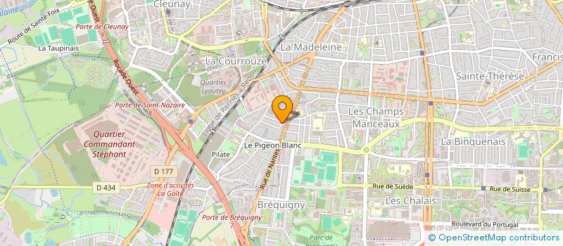 localisation de l'entreprise 389 823 428   MELESSE