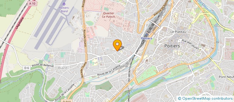 localisation de l'entreprise 389 828 575  à VOUILLE-LES-MARAIS