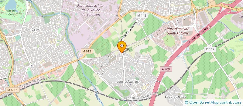 localisation de l'entreprise 389 835 026   SAINT-AUNES