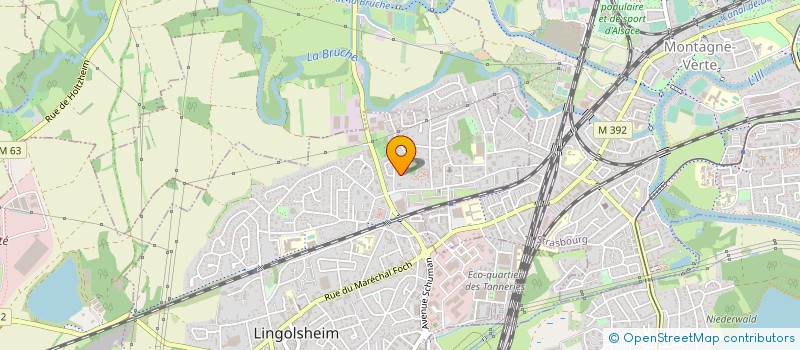 localisation de l'entreprise 389 948 498   OSTWALD