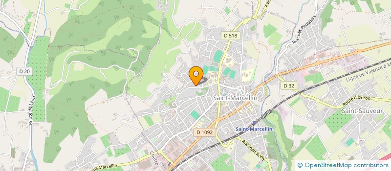 localisation de l'entreprise 38ETI à SAINT-MARCELLIN