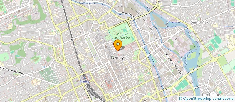 localisation de l'entreprise 39 GRANDE RUE  NANCY