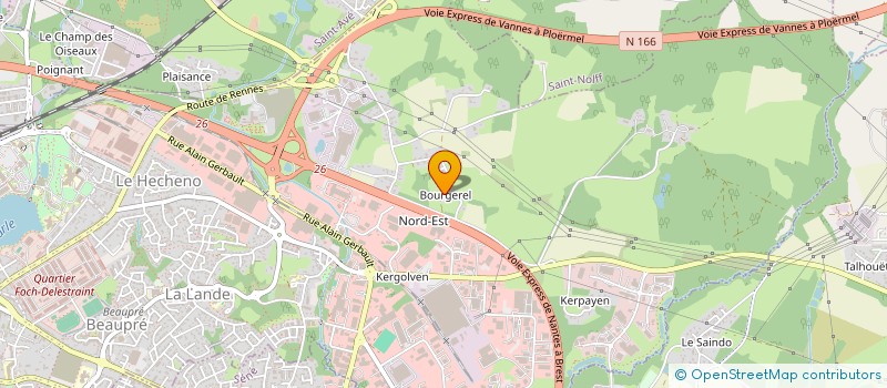 localisation de l'entreprise 39 RBV  VANNES