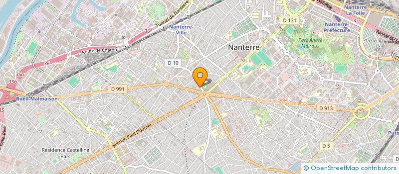 localisation de l'entreprise 39 REAL ESTATE  NANTERRE