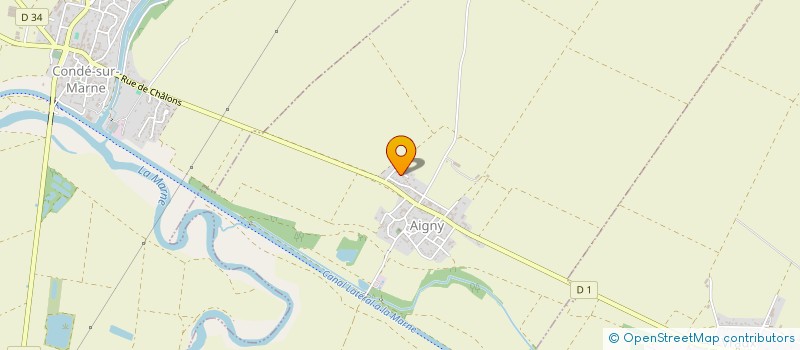 localisation de l'entreprise 39 RUE CROUTELLE  AIGNY