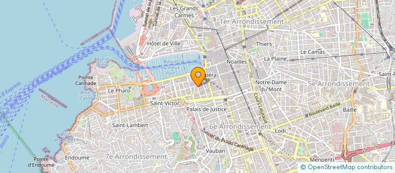 localisation de l'entreprise 39 RUE DE LA PAIX à MARSEILLE