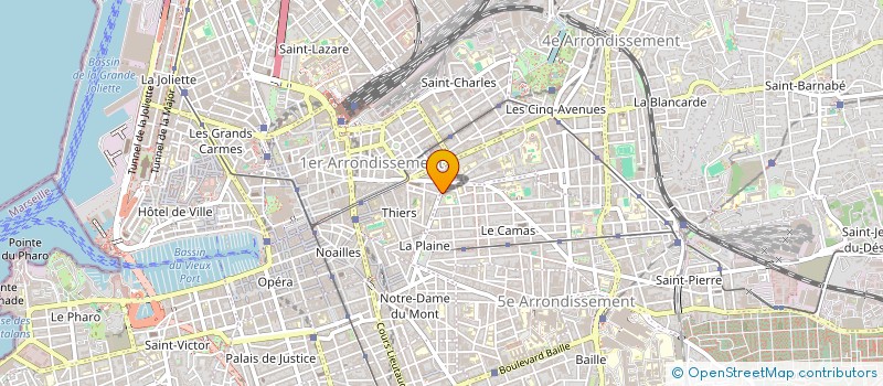 localisation de l'entreprise 39 RUE ST SAVOURNIN à MARSEILLE