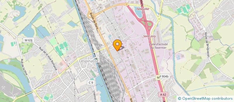 localisation de l'entreprise 390 139 590   TOULOUSE