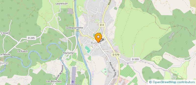 localisation de l'entreprise 390 141 570   VALLON-PONT-D'ARC