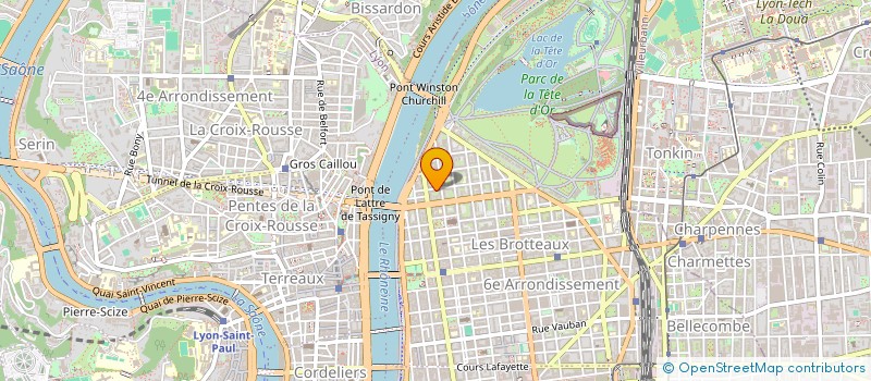 localisation de l'entreprise 390 181 840 à LYON 6EME