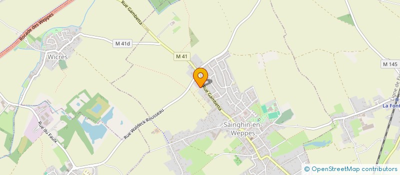 localisation de l'entreprise 390 329 027   SAINGHIN-EN-WEPPES