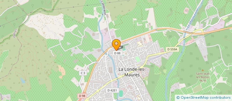 localisation de l'entreprise 390 362 853 à LA LONDE-LES-MAURES