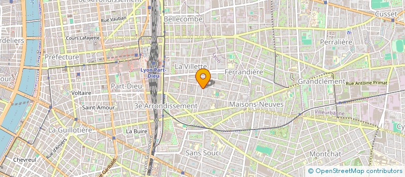 localisation de l'entreprise 390 378 776   LYON